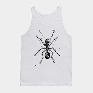 ant b/w Tank Top